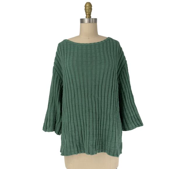 Free People FP Beach Kenzie Sweater Womens XS Frosty Spruce Green - Picture 6 of 13